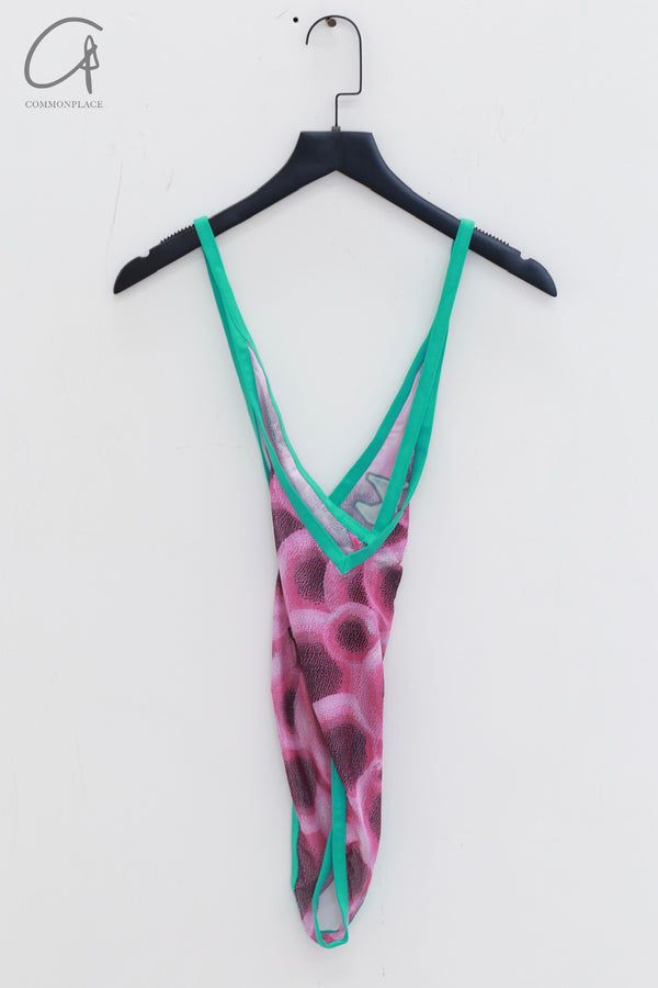 WINDOWSEN Backless Bodysuit WDS-240003PK-FEN Pink